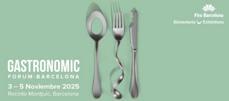 Gastronomic Forum Barcelona en Fira Barcelona (Montjuïc), 3–5 noviembre