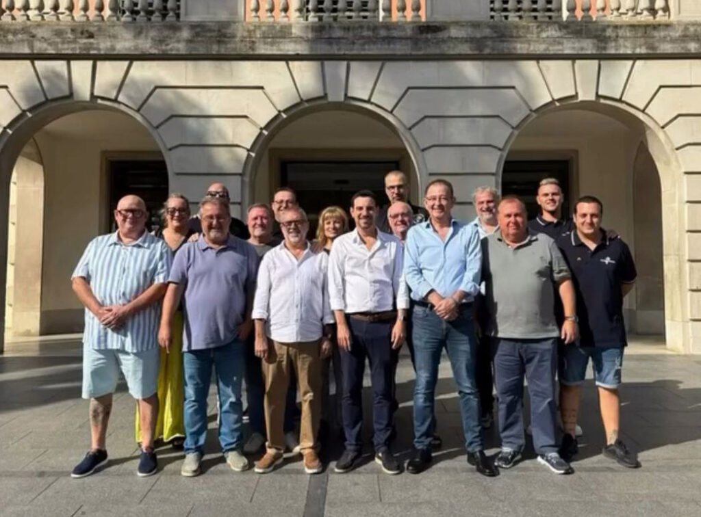 Reunión tras Spain Talks Berlín | Ajuntament, Gremio y equipo de Frutas Antonio