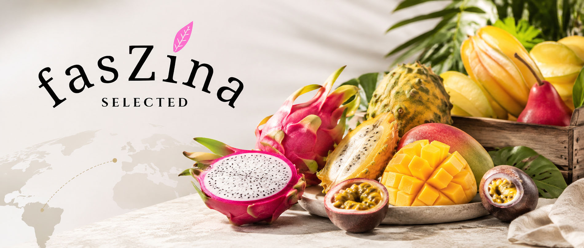Frutas exóticas de Ecuador distribuidas en Europa por Faszina Selected, marca de Grupo Frutas Antonio